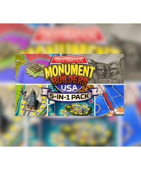 Monument Builders: Destination USA 5-in-1 Pack Steam Key GLOBAL